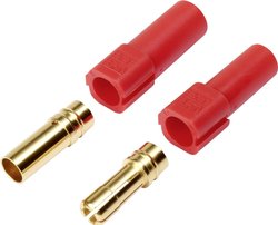 Złącze męskie akumulatora, Złącze żeńskie akumulatora XT150 Reely 1373206 pozłacane 1 szt.