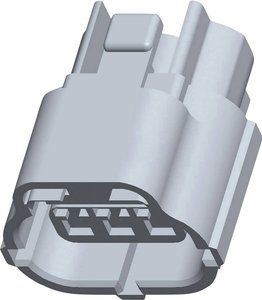 Obudowa złącza pin żeńskiego na kabel TE Connectivity 2822390-1, wire-to-wire, piny: 3, 1 szt.