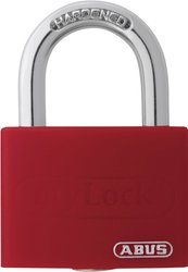 Kłódka aluminiowa Abus ABVS50011, 43x62x18 mm, czerwona