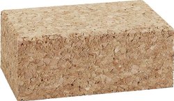 Klocek do szlifowania ręcznego, korek, 40 x 80 x 120 mm Klocek polerski kwb 484900     1 szt.