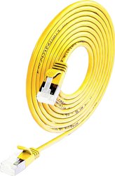 Kabel LAN Wirewin 9120042366931, 1 szt., RJ45, CAT 6a, S/STP, 1.00 m, żółty
