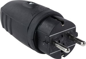 Wtyczka z uziemieniem AS Schwabe 60410, IP44