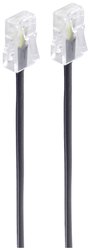 Kabel modułowy Shiverpeaks BASIC-S, wtyk western 8/4 na wtyk western 8/4, 15 m Western kabel Shiverpeaks BS70095-8/4, 1 szt.