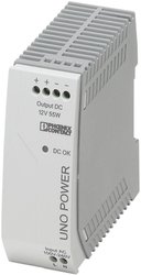 Zasilacz na szynę DIN Phoenix Contact UNO-PS/1AC/12DC/55W 2902999  12 V/DC 4.6 A 55 W Ilość wyjść:1 x