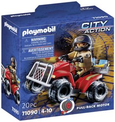 Straż Pożarna Quad prędkości Playmobil 71090 1 szt.