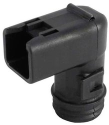 Obudowa z reduktorem naprężeń 90° TE Connectivity 1011-260-0305, Ilość styków: 3, 1 szt.