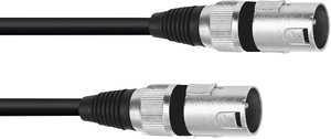 Przejściówka Omnitronic 3022075A [1x złącze męskie XLR 3 pin - 1x złącze męskie XLR 3 pin] 0.20 m