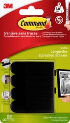 Pasek samoprzylepny 3M  17202BLKFGN 4 par(a)