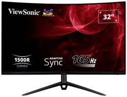 Viewsonic VX3218-PC-MHDJ Monitor  EEK F (A - G) 81.3 cm (32 cal) 1920 x 1080 px 16:9 1 ms HDMI, DisplayPort, audio, stereo (jack 3,5 mm)