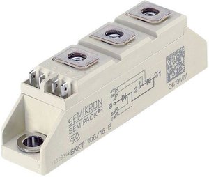 Moduł tyrystorowy/diodowy SEMIPACK® SKKT57/12E Semikron SKKT57/12E SEMIPACK® 1 N/A  N/A
