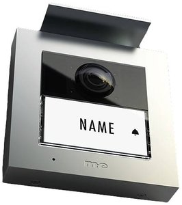 m-e modern-electronics VS-21 S Vistasmart Wideodomofon LAN, WLAN Jednostka zewnętrzna  srebrny