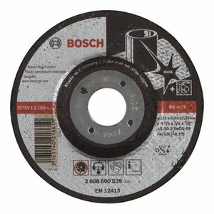 Tarcza tnąca wygięta Bosch Accessories  2608600539 115 mm 1 szt.