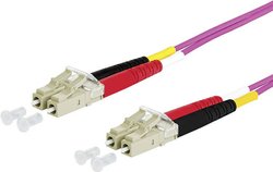 Kabel światłowodowy Metz Connect 151S1JOJO10E 151S1JOJO10E, złącze męskie LC, złącze męskie LC, 1.00 m