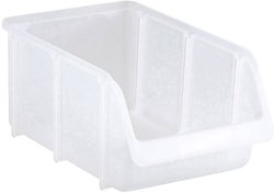 Skrzynka magazynowa Hünersdorff 674700 (S x W x G) 207 x 155 x 332 mm przeźroczysty 1 szt.