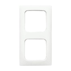 Ramka Busch-Jaeger Reflex SI, Reflex SI Linear 2512-214K-102, czysty biały (ral 9010), śnieżnobiały