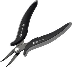 Szczypce ze zwężonymi końcami ESD Ecotronic, wygięte Szczypce podłużne C.K Ecotronic T3892 152 mm
