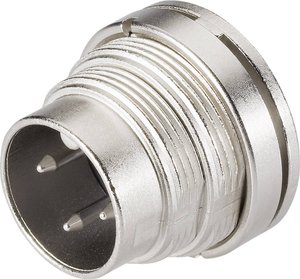 Złącze męskie okrągłe binder 09-0327-80-07, styki:7, 125 V, 5 A, 1 szt.