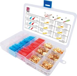 TRU COMPONENTS T1809C018 Złącze męskie płaskie, zestaw 320 Teile