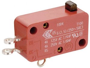 Mikroprzełącznik Marquardt 01005.0904-03 01005.0904-03, 1 NO, 1 x wł/(wył), 250 V/AC, 10 A, 1 szt.