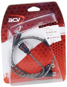 ACV 30.4970-201 Kabel cinch 0.3 m [1x złącze męskie RCA/cinch - 2x złącze żeńskie RCA/cinch]