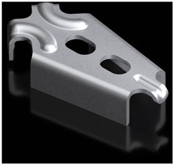 Wspornik do montażu podłogowego VX do systemu podstawowego VX, blacha stalowa  Zestaw mocujący Rittal 8660100 8660.100 1 szt.