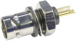 Złącze BNC Telegärtner J01001D0043 J01001D0043 złącze żeńskie do wbudowania pionowego 50 Ω 1 szt.