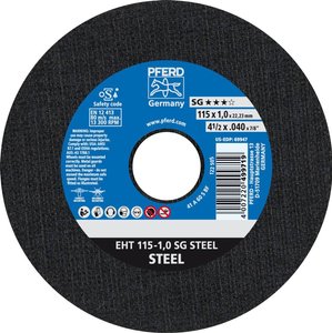 Tarcza tnąca prosta PFERD SG STEEL 61340382 115 mm 25 szt.