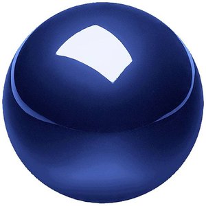 PERIPRO-303 - 34 mm trackball - błyszczący - niebieski - kompatybilny z PERIMICE-517, PERIMICE-717, Logitech oraz elecom trackball Men Trackball  Perixx PERIPRO-303GB