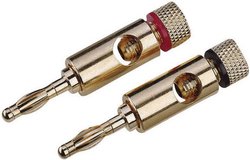Wtyki bananowe High-End, do 10 mm2, para