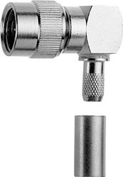 Złącze Mini UHF Telegärtner J01045A0002 J01045A0002 złącze męskie kątowe 50 Ω 1 szt.
