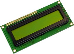 Wyświetlacz LCD Display Elektronik DEM16213SYH   16 x 2 Pixel (S x W x G) 80 x 36 x 6.6 mm