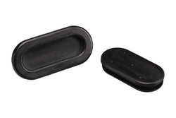 Przepust kablowy o długim otworze z membraną PB Fastener, 1097-01, 1097-01, Grubość membrany 0,8 mm, (D x S x W) 29 x 16 x 6 mm, czarny, 1 szt.