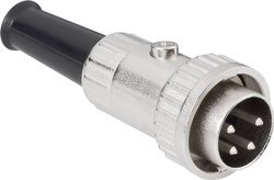 Złącze DIN BKL Electronic 202007, 270°, 8 pin