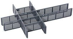 Wkładka do walizki Allit ProServe Divider Set 2 457950 Wymiary: (D x S x W) 360 x 150 x 35 mm