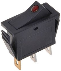 Przełącznik ON/OFF IWH rot 19029, 12 V, 10 A