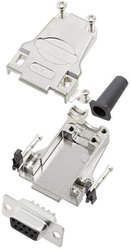 Zestaw listew żeńskich D-Sub TRU COMPONENTS TCDTZF09DBSK 7708692, rzędy: 2, styki: 9, 180 °, 1 szt.