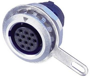 Złącze męskie okrągłe Neutrik MRF12, styki:12, 50 V/AC, 3 A, 1 szt.