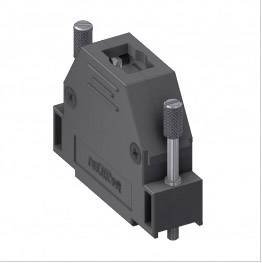 Obudowa złącza D-SUB Deltron Connectors DH 25 UN4, tworzywo sztuczne, 180 °, 1 szt.