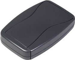Obudowa uniwersalna TEKO, ABS, czarny, (D x S x W) 114 x 74 x 25 mm, 1 szt.
