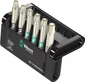 Bity Wera Bit-Check 6 Stainless 1 05073634001 1 szt. TORX wewnętrzny, wewnętrzny sześciokąt, krzyżakowy Pozidriv