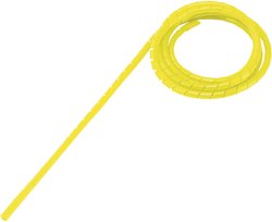 Wąż spiralny TRU COMPONENTS WB-0203, 2 do 25 mm, żółty, 5 m