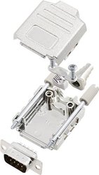 Zestaw listew męskich D-Sub encitech DPPK09-M-DBP-K 6355-0004-01, rzędy: 2, styki: 9, 180 °, 1 zest.