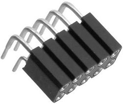 TRU COMPONENTS TC-0308-020-2-50-00 Listwa złączy żeńskich (precyzyjna) 1 szt.