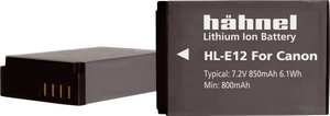 Akumulator zamienny Hähnel Fototechnik HL-E12, Li-Ion, 7.2 V, 850 mAh