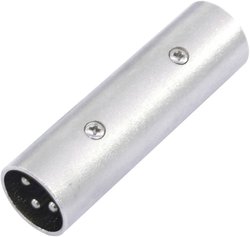 Przejściówka, adapter Omnitronic 30226570 [1x złącze męskie XLR 3 pin - 1x złącze męskie XLR 3 pin]