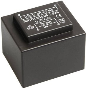 Transformator do PCB, EI 30/15,5   Gerth PT302402 230 V N/A N/A 1.8 VA