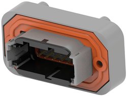 Obudowa złącza pin męskiego na PCB TE Connectivity DTM13-12PB, piny: 12, 1 szt.