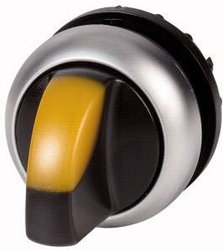 Przełącznik ścienny Eaton M22-WLKV-Y pierścień przedni z tworzywa sztucznego czarny   1 szt.