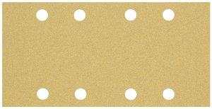 Papier ścierny EXPERT C470 z 8 otworami do szlifierki oscylacyjnej, 93 x 186 mm, G 60, 10 sztuk. Papier ścierny do szlifierki Bosch Accessories EXPERT C470 2608900854 230 mm 10 szt.