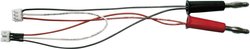 Kabel do ładowania Modelcraft 56569 [2x złącze męskie bananowe - 2x EH] 15.00 cm
